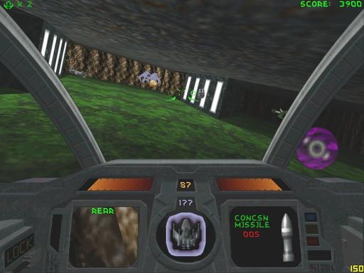 Descent 2 - Скриншоты с активным OpenGL